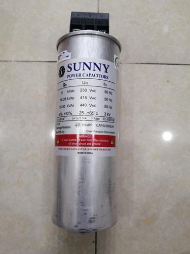 Tụ bù khô SUNNY 1P 5KVAr 230V ( CAP-05-230SUN )